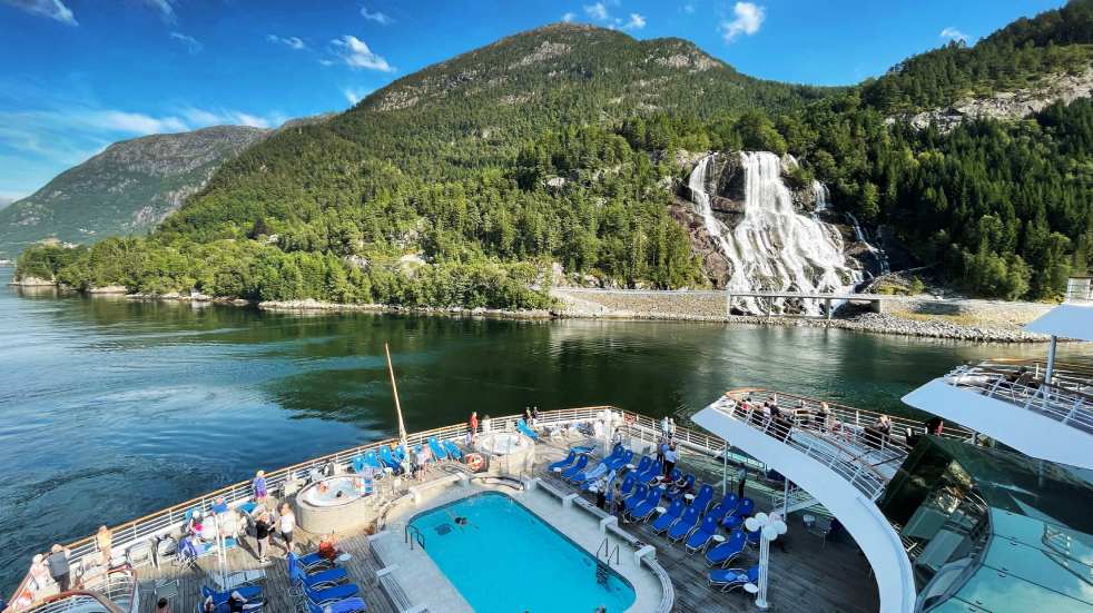 Spa on cruise ship